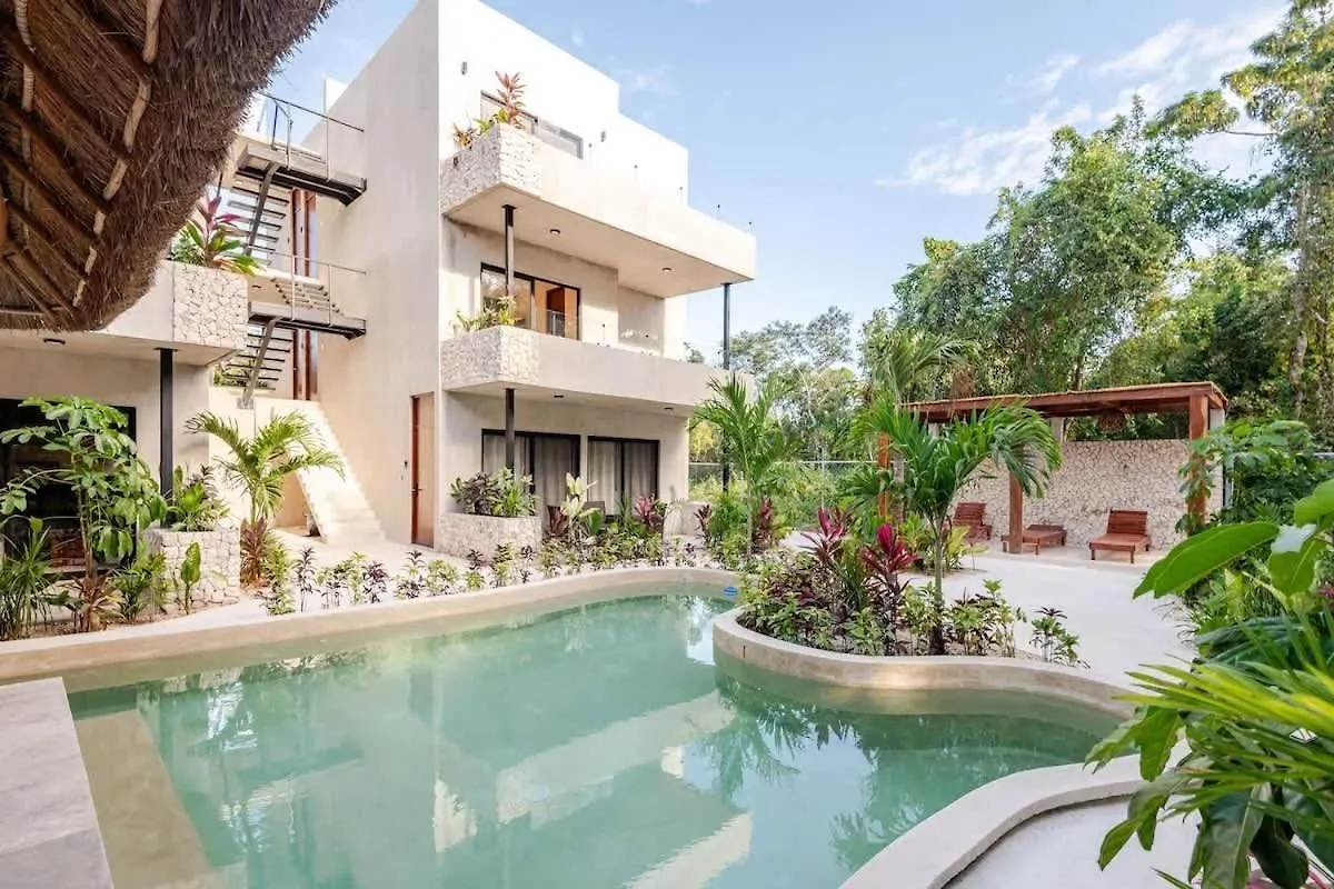 Moderno Retiro En La Selva Con Alberca Y Wifi Apartment Tulum 0*,